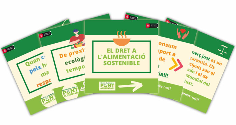 Campanya alimentació sostenible Pont Alimentari. L'Any de l'alimentació sostenible